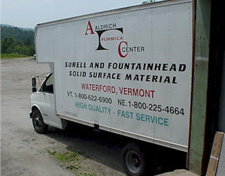 Aldrich Delivery Truck